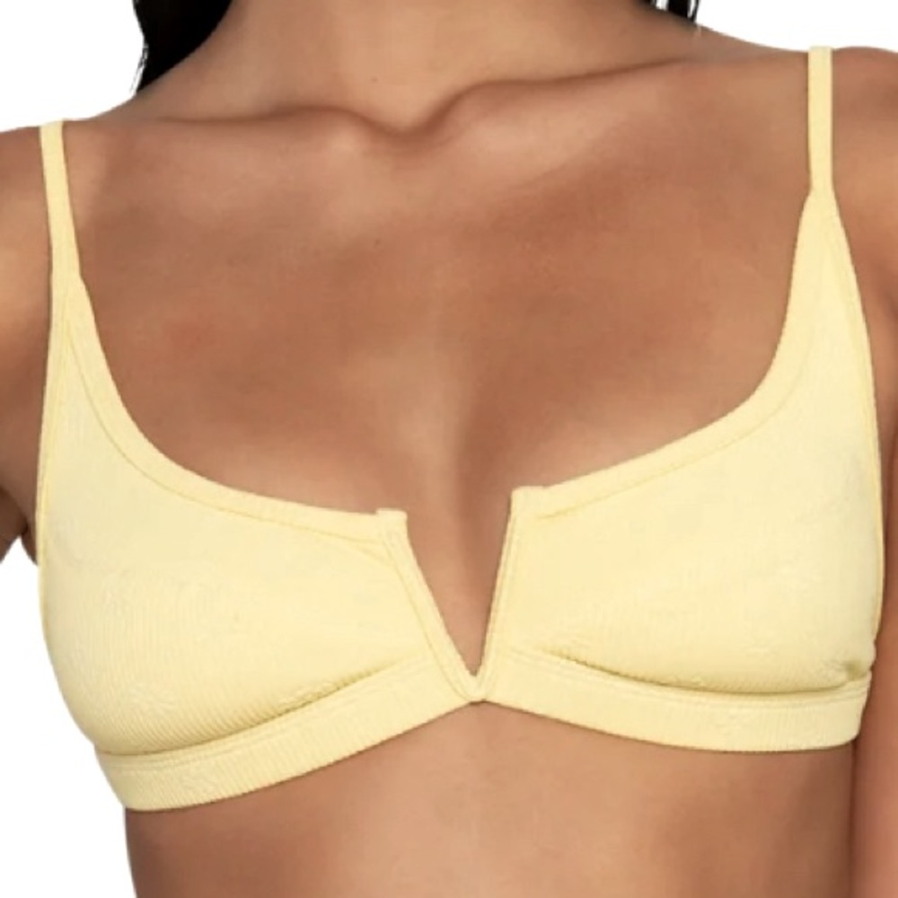 Fae Gypsy Bikini Top Size: Xs Color: Peach - image 2